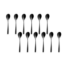 Sinxelo Satin Negro Cuchara Cafe 140 Mm (12 Unidades) Sinxelo Satin Negro Cuchara Cafe 140 Mm (12 Unidades)