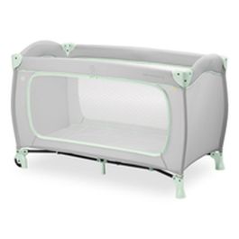 Hauck HAU1731647250787 Cuna de viaje Sleep N Play Go Plus 60x120 cm desde el nacimiento, Plegable con Ruedas - Dusty Mint