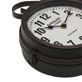 Reloj de Estación Antiquitè Versa, 9x36 cm, Metal, Maquinaria Ostar (2 Unidades) Reloj de Estación Antiquitè Versa, 9x36 cm, Metal, Maquinaria Ostar (2 Unidades)