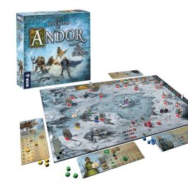Devir Las Leyendas de Andor Frío Eterno Juego de Mesa Cooperativo para 2-4 Jugadores
