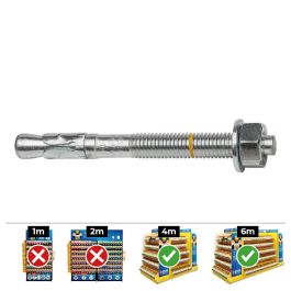 Celo Anclaje Homologado CE BAP Ø8x75mm/10 Zincado, Acero, Caja 50 Unidades Precio: 29.6899999. SKU: S7909189