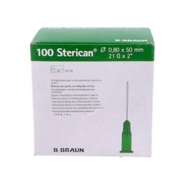 Sterican Agujas 21G/0,8X50Mm Verde Larga 100 Ud Vet Precio: 5.89000049. SKU: B1HYK89SBM