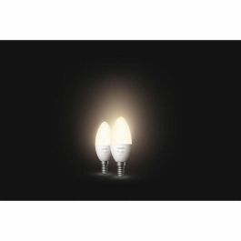 Philips Hue White Bombillas LED Inteligentes E14, Compatible con Bluetooth, Paquete de 2