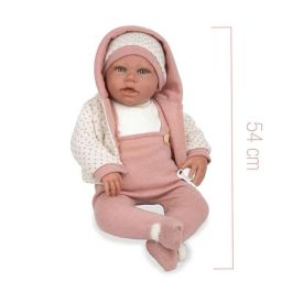 Muñeca elegance 54 cm anuk rosa (muñeco de peso) Muñeca elegance 54 cm anuk rosa (muñeco de peso)