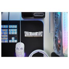 Kingston FURY Renegade White XMP 32GB (2x16GB) DDR5 8000MT/s CL38 Kit de Memoria RAM para PC