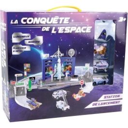 Estación de Lanzamiento del Transbordador Espacial - MGM - 3 vehículos metálicos - Pegatinas gratis Estación de Lanzamiento del Transbordador Espacial - MGM - 3 vehículos metálicos - Pegatinas gratis
