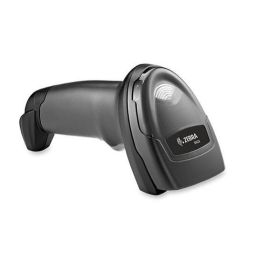 Zebra DS2208 Lector de códigos de barras 1D/2D portátil con cable para TPV. Escáner LED Negro, Asequible y Fácil Uso