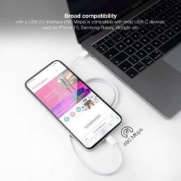 Cable USB NANOCABLE 10.01.6002-CO 2 m Blanco (1 unidad) Cable USB NANOCABLE 10.01.6002-CO 2 m Blanco (1 unidad)