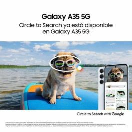 Samsung A35 Sm-A356B Smartphone 5G con 6GB RAM y 128GB Almacenamiento Interno, Dual SIM, Awesome Lilac