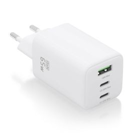 AISENS - CARGADOR GaN 65W, 2xUSB-C PD3.0 QC4.0, 1xUSB-A QC3.0, BLANCO Precio: 14.58999971. SKU: B1KCLT6WQP