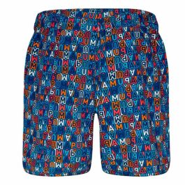 Bañador Niño Puma Printed Mid Shorts 1P Azul