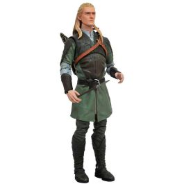 Diamond Collection Figura Legolas The Lord of the Rings 18 cm 16 puntos articulación incluye pieza Sauron