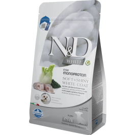 Farmina N&D White Dog Puppy Lubina Spirulina Mini 1,5 kg Farmina N&D White Dog Puppy Lubina Spirulina Mini 1,5 kg Precio: 19.14704. SKU: B18PFBVVNL