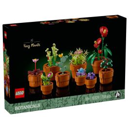 LEGO Icons 10329 Plantas Diminutas Set de Construcción Ornamental para Adultos