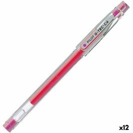 Bolígrafo de gel Pilot G-Tec C4 Rosa 0,2 mm (12 Unidades)