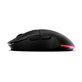 Krom NXKROMKOMET Ratón Gaming Inalámbrico Komet RGB, Sensor Óptico PMW 3212, hasta 2400 DPI, 8 Botones, Batería Recargable, 2.4 GHz, Ergonómico