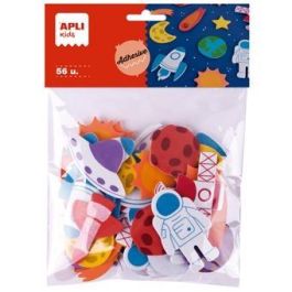 Apli Formas De Goma Eva Adhesiva Diseño Espacio Bolsa De 56 C-Surtidos +4 Años Precio: 2.98999954. SKU: B159W2KMCC