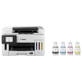 Canon MAXIFY GX6550 Multifunción Inyección de Tinta Color, Copia, Escaneo, Wi-Fi, Negro/Blanco