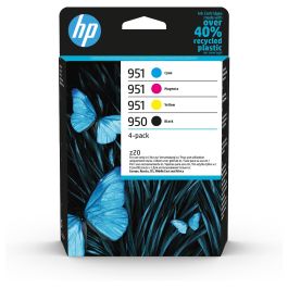 HP Cartuchos de Tinta Negra, Cyan, Magenta, Amarilla Nº 950 + 951 Pack 4 Unidades para Officejet Pro 250, 270, 8100, 8600 Series Precio: 122.49999949. SKU: S55078456