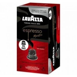 Lavazza 08683 Cápsulas Espresso Maestro Clásico Nespresso, 100% Arábica, Intensidad 9, Tueste Medio-oscuro, Notas Cereales, Caja de 30