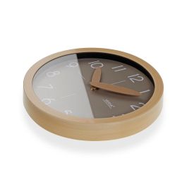 Reloj de Pared Versa Gris Plástico Minimalista 4,1 x 30 x 30 cm Reloj de Pared Versa Gris Plástico Minimalista 4,1 x 30 x 30 cm