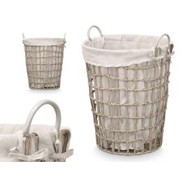 Cesto Redondo Asas Gris Kipit 45X58CM (6 Unidades) Precio: 103.4999999. SKU: B1HVM6YW2K