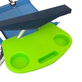 Soportes Plásticos Mesa para Silla Playa 23x37x4 cm - Modelos Surtidos