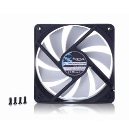 Fractal Design Silent Series R3 120 mm Carcasa del ordenador Ventilador 12 cm Negro, Blanco