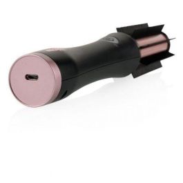 Tristar HD-2503 Cepillo Alisador de Pelo Inalámbrico Portátil, Revestimiento Cerámico, 3 Temperaturas, Negro y Rosa