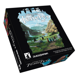 Juegorama Héroes de Tenefyr Juego de Mesa Cooperativo para 1-4 Jugadores Duración 60' Español