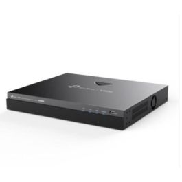 TP-LINK 16 CHANNEL POE+ NETWORK VIDEO RECORDER SPEC:4K HDMI VIDEO OUTPUT &amp; 16MP DECODING CAPACITY; 24/7 CONTINUOUS RECORDING; 16-CHANNEL REAL-TIME LIVE VIEW; 16-CHANNEL SIMULTANEOUS PLAYBACK; H.265+; ONVIF ENSURES COMPATIBILITY; PLUG &amp; PLAY; REMOT