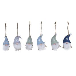 Decoracion Colgante Navidad Fantasia DKD Home Decor Verde Azul 8 x 1.5 x 21 cm Set de 3 (2 Unidades) Precio: 3.88999996. SKU: B1F6L6VKB6