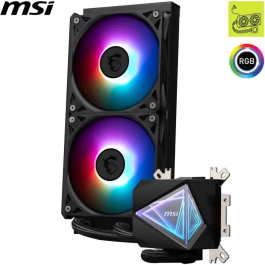 MSI MAG Coreliquid I240 Sistema de refrigeración líquida AIO Negro 12 cm