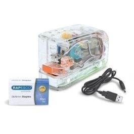 Grapadora Electrica Rapesco 626El Transparente Precio: 27.50000033. SKU: B16XZJR6KF