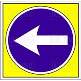 DUVER 457 Señal de Dirección Obligatoria Plástico 345x345 Precio: 6.89000015. SKU: B1ELAHRPAZ