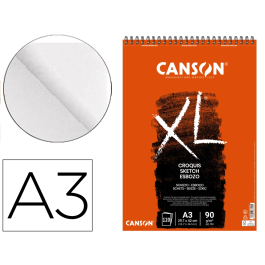 Canson Bloc Dibujo Croquis DIN A3 Microperforado 29,7x42 cm 120 Hojas Grano Fino 90 gr/m2 Precio: 13.59000032. SKU: B149CD7MNN
