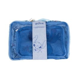 Neceser de Viaje Stitch Azul 100 % poliéster 2 x 20 x 32 cm 2 Unidades Precio: 15.49999957. SKU: B16TRR44HR