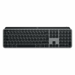 Teclado Logitech Gris QWERTY Precio: 154.625899637. SKU: B1FPBFQMF5