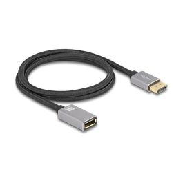 DeLOCK 81079 Cable Extensión DisplayPort 1 m Gris Metálico Macho-Hembra 8K@60Hz/4K@240Hz, DP 1.4, HBR3, DSC, HDCP 2.3, 32.4 Gbps Precio: 9.7889. SKU: B1JMXGGP7G