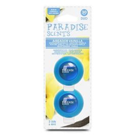 Abc PER50006 Perfumador Duo Aireador para Coche con Fragancia a Vainilla - Accesorio de Ventilación Premium para Automóvil