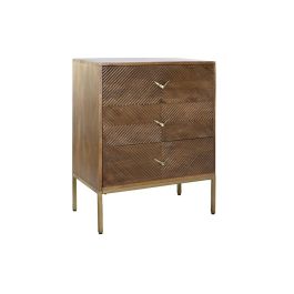 Comoda DKD Home Decor Marron Oscuro Dorado 40 x 90 x 70 cm Precio: 295.69000021. SKU: S3040468