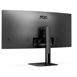 AOC Monitor CU34V5C/BK 34" WQHD 21:9 Curvo 100Hz VA USB-C HDMI DP 4ms Negro