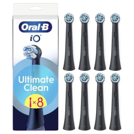 Oral-B ORA8700216778497 Recambios de cabezales de cepillo iO Ultimate Clean - Paquete de 8 - Negro Precio: 69.59000037. SKU: B1CTJKXZ37