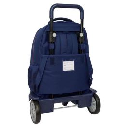 Safta Mochila Grande con Ruedas Compact Evolution FC Barcelona 2ª Equipación 33x45x22cm