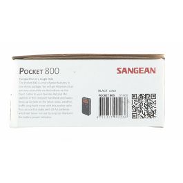 Radio Portátil Digital Sangean SDT800BK Radio Portátil Digital Sangean SDT800BK
