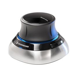 3Dconnexion 3DX-700115 SpaceMouse Ratón Oficinal RF Wireless + Bluetooth + USB Type-A 6DoF, Negro/Azul/Plata Precio: 251.5000004. SKU: B1BTEAHM3K