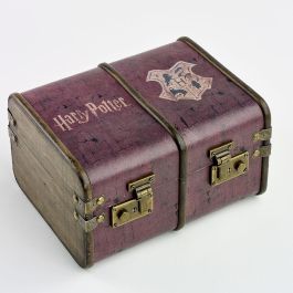 THE CARAT SHOP Calendario de Adviento Harry Potter Hogwarts Baúl Vintage con Accesorios y Joyas Sorpresa