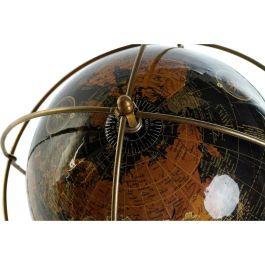 DKD Home Decor Globo Terraqueo Vintage de Escritorio, Decoración Hogar, Negro Amarillo Marrón, 25x42x25 cm, Fabricado en Aluminio y PVC DKD Home Decor Globo Terraqueo Vintage de Escritorio, Decoración Hogar, Negro Amarillo Marrón, 25x42x25 cm, Fabricado en Aluminio y PVC