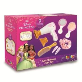 Smoby SMO3032163201700 - Set de peinado de Princesas Disney para niñas - 3 años