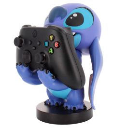 Cable Guy Soporte Sujeción Smiley Stitch Disney 20cm para Mandos y Teléfonos PlayStation 5, Xbox Series, iPhone